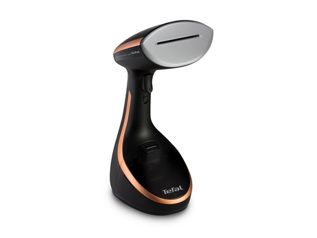 Tefal Access Steam Care Dt9100, Tragbare Dampfbürste, 0,2 L, 0,67 Min, Schwarz, Kupfer, Tasten, Handschalter