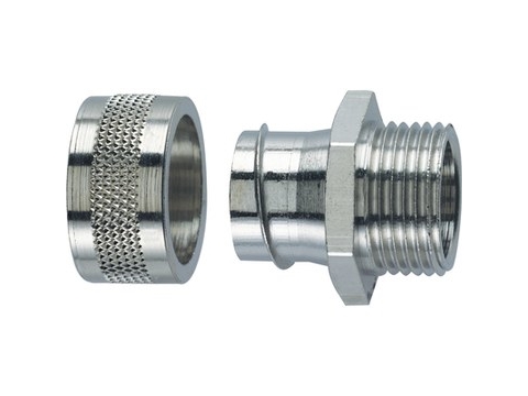 Lapp SILVYN 55502041, Metallic, Forniklet messing, Metric, M32x1.5, 1,3 cm, IP54