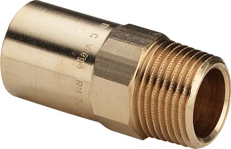 VIEGA Sanpress indstik 11/4-35 mmaf rödgodsnippel/nippel | VVS Artiklar - Rör & Kopplingar - Tryckrör och rördelar | GameStuff