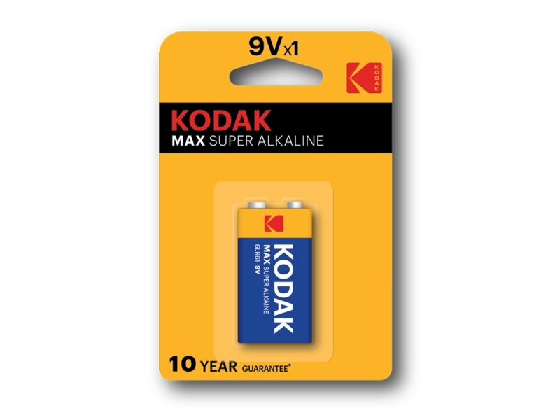 Kodak MAX - Batteri - alkaliskt | EL Artiklar - Batteri - 9V batterier | GameStuff