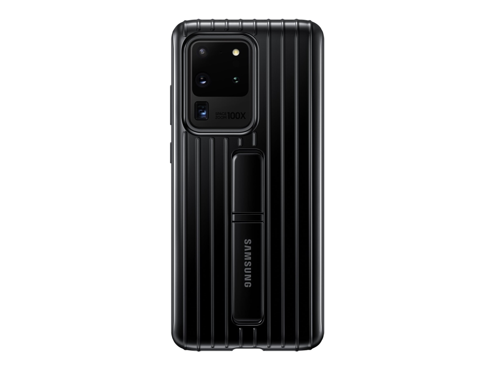 Samsung Protective Standing Cover Ef-Rg988 - Bagsidecover Til Mobiltelefon - Sort - For Galaxy S20 Ultra, S20 Ultra 5G
