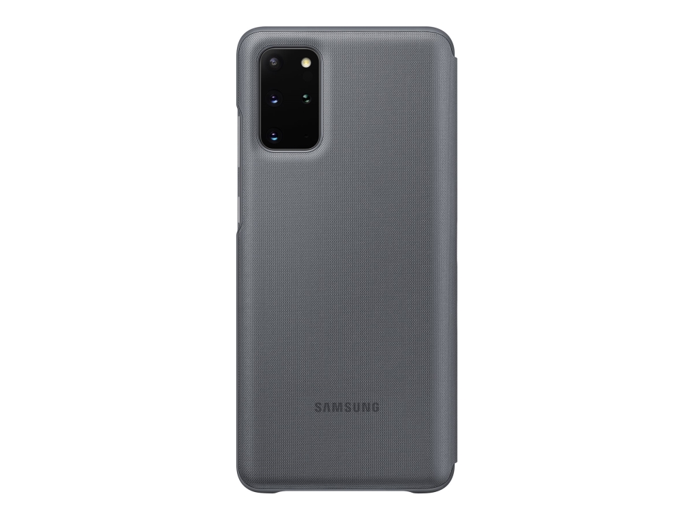 Samsung Led View Cover Ef-Ng985 - Flipomslag Til Mobiltelefon - Grå - For Galaxy S20+, S20+ 5G