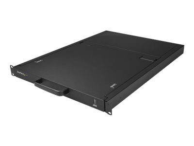 Startech.Com 16 Port Rack Kvm Konsole Mit 1,8 M Kabeln - Us Tastatur(Qwerty), Integrierter Kvm Switch Mit 19" Lcd Monitor - 1He Lcd Kvm Konsole - Osd