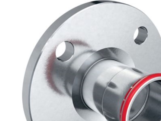 Geb. Mapress Fz Flansch 76.1Mm - Geberit Mapress El-Forzinket Flansch Pn10/16 M/Presmf D76.1Mm