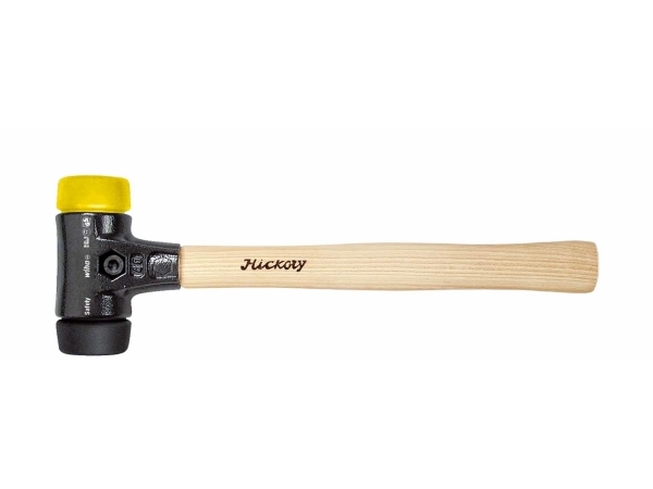 Wiha 26435, Død Slaghammer, Træ, Sort, Træ, Gul, 110 Mm, 325 Mm, 636 G