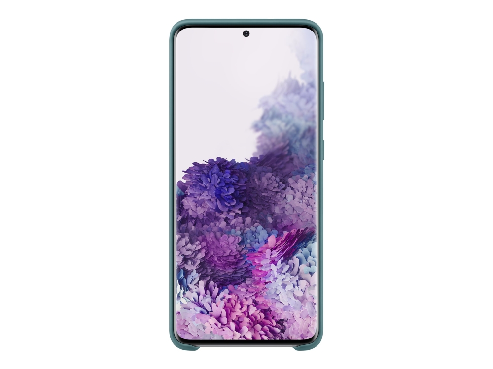 Samsung Kvadrat Cover Ef-Xg985 - Bagsidecover Til Mobiltelefon - Pet, Stof - Grøn - For Galaxy S20+, S20+ 5G