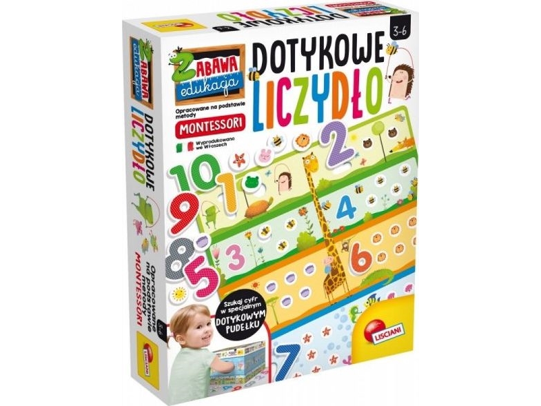 Lisciani Montessori Plus Touch Abakus 72453 Lisciani