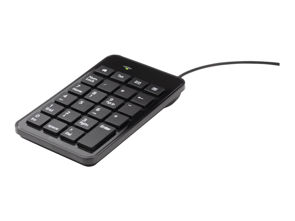 DELTACO TB-120 - Tastegruppe - USB - svart