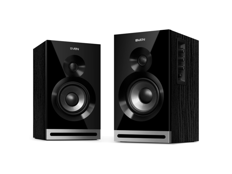 SVEN SPS-705, 2.0 kanaler, Kabel & Trådlös, 40 W, Svart