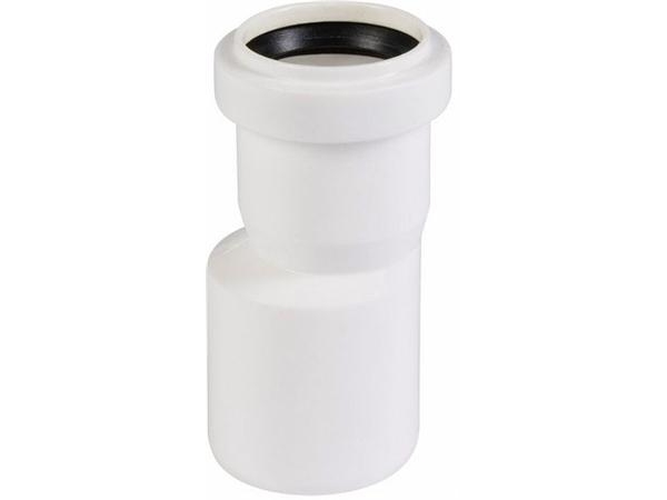 50 x 40 mm Reduktion rör excentrisk avlopp vit PP Wavin | VVS Artiklar - Dränering - Vita dräneringsrör | GameStuff