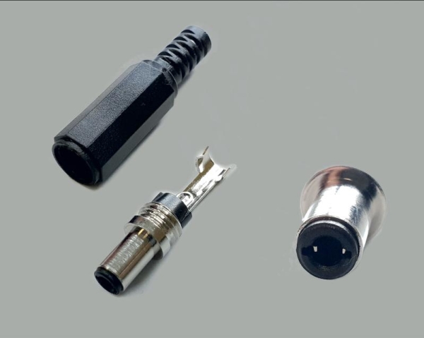 Bkl Electronic 075251, Dc, Schwarz, Messing, Nickel, 12 V, 3 A