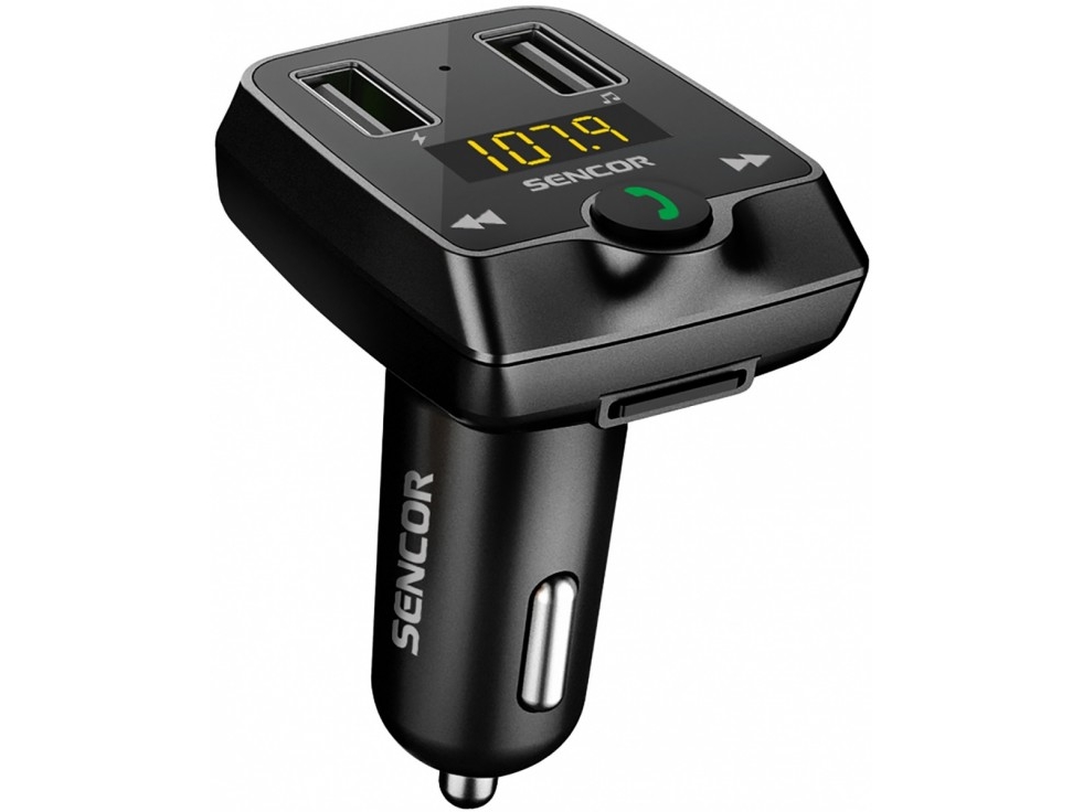 Fm Sender Swm 3535 Bt Modulator / Mp3, 2X Usb, Micro Tf/Sd