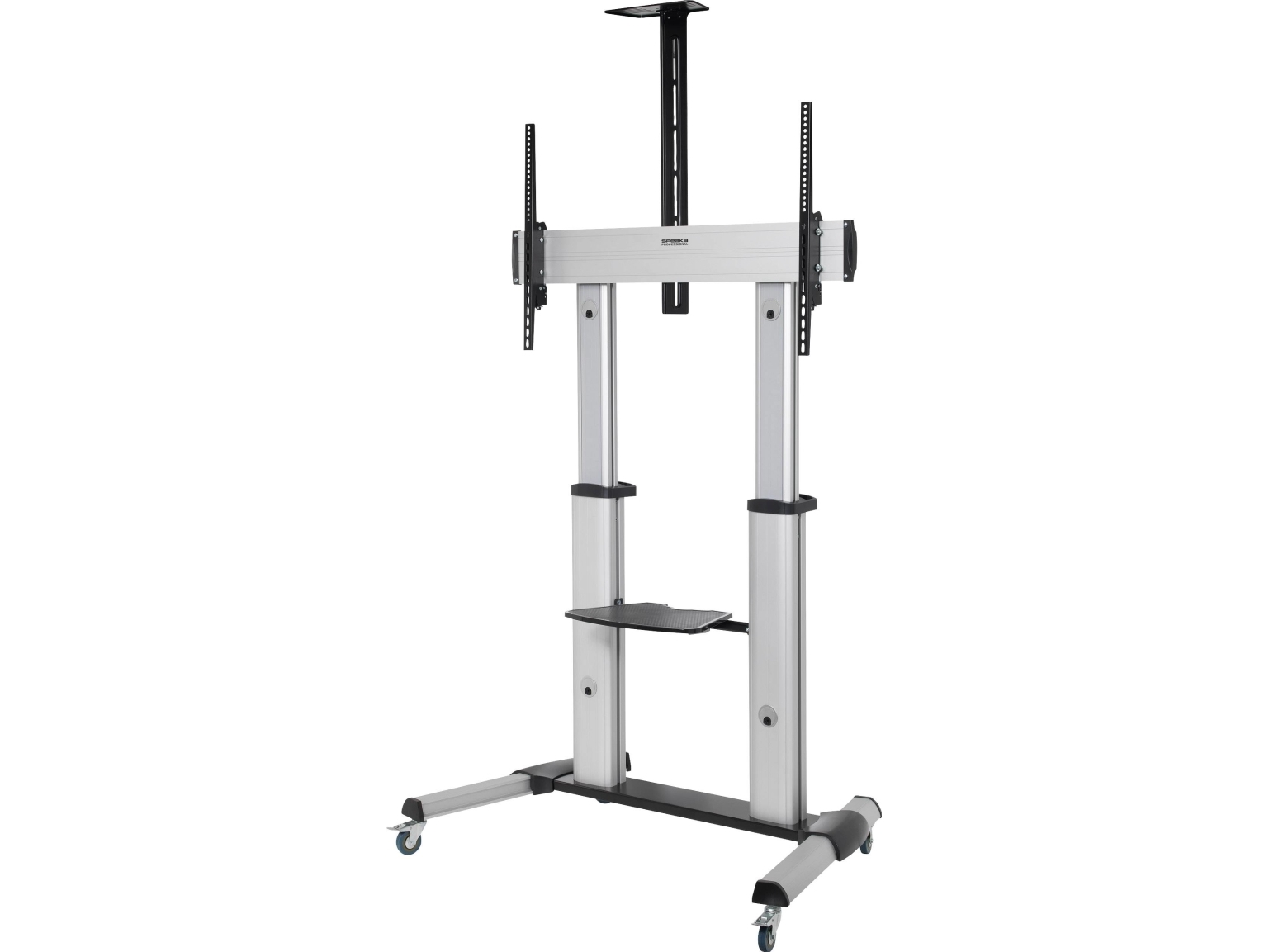 Speaka Professional Sp-6646944, 100 Kg, 152,4 Cm (60 Zoll), 2,54 M (100 Zoll), 200 X 200 Mm, 1000 X 600 Mm, 120 - 165 Mm