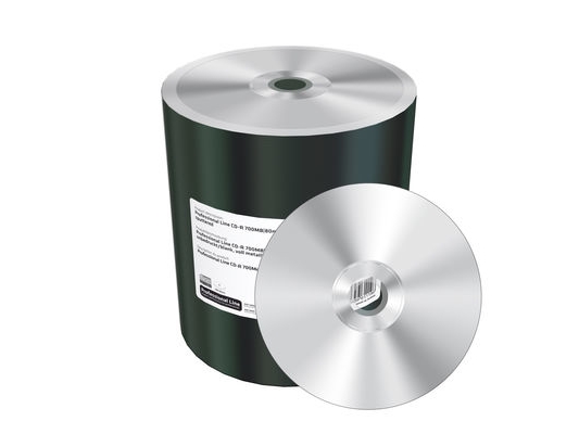 MediaRange Professional Line - CD-R (80 min) - hvid - printbar overflade for ink jet, inderste kerne printbar - spindle
