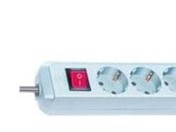 Brennenstuhl Eco-Line - Stikdåse - Output-Stikforbindelser: 3 - 1.5 M Ledning - Hvid