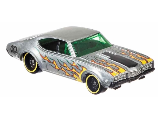 Hot Wheels 50Th Zamac Flames - 68 Olds 442