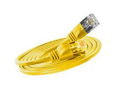 Wirewin Lightpatchkabel Rund U/Ftp Cat 6A Gelb 7,0M Slim Lightpatchkabel Rund, Geschirmt, Poe, Flexibles Und Dünnes Kabel Für Besondere Einsatzzwecke