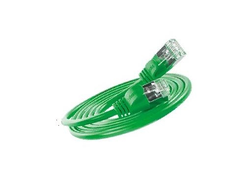 Wirewin Lightpatchkabel Rund U/Ftp Cat 6A Grøn 7,0 M Slim Skærmet Poe