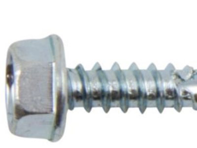 Pladeskrue, elforzinket, 6-kanthoved 7 mm, 200 stk. 4,2 x 16 mm | Verktyg & Verkstad - Infästning - Beslag | GameStuff