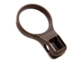 Hotellring för hängare med hotellstift Plast brun, 1 st | Hälsa - Personlig vård - Övriga | GameStuff