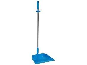 Fejebakke 33Cm Med Langt Skaft Blå,10 Stk/Krt