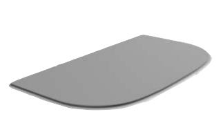 SureFlap MATGRY, Rektandel, Grå, Gummi, Monokromatisk, 247 mm, 198 mm