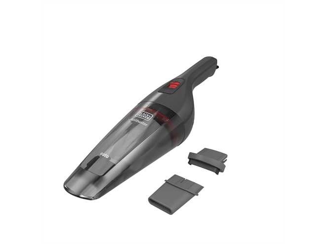 Black & Decker Nvb12ava Dry Filtrering 687 Min Poseløs Grå Rød