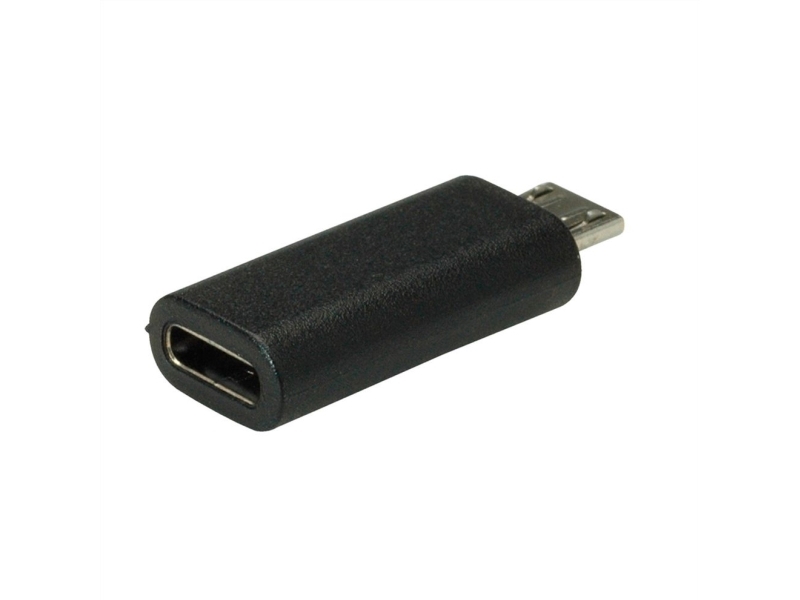Value 12.99.3192, Micro-Usb B, Usb-C, Sort