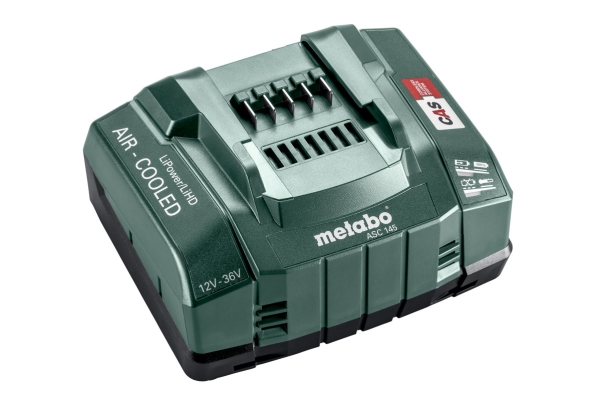 Metabo AIR COOLED ASC 145 - Strömadapter - för Metabo BS 14.4, BS 18 LTX-3, HS 18, SB 18 LTX-3, WPB 36-18 | Elverktyg - Batteri & Laddare - Batteri till Prof | GameStuff