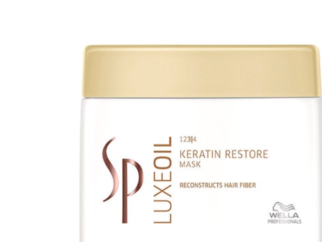 Wella Sp Luxeoil Keratin Restore Maske 400Ml Haar Maske