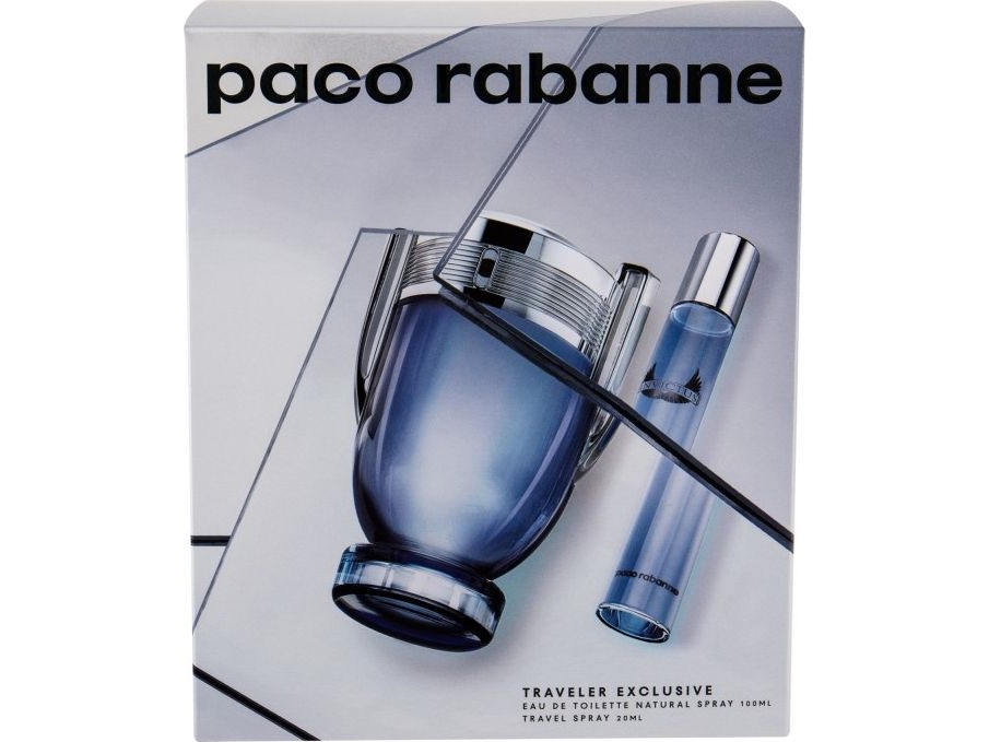 Paco Rabanne Invictus Edt 100Ml + Edt 20Ml Man