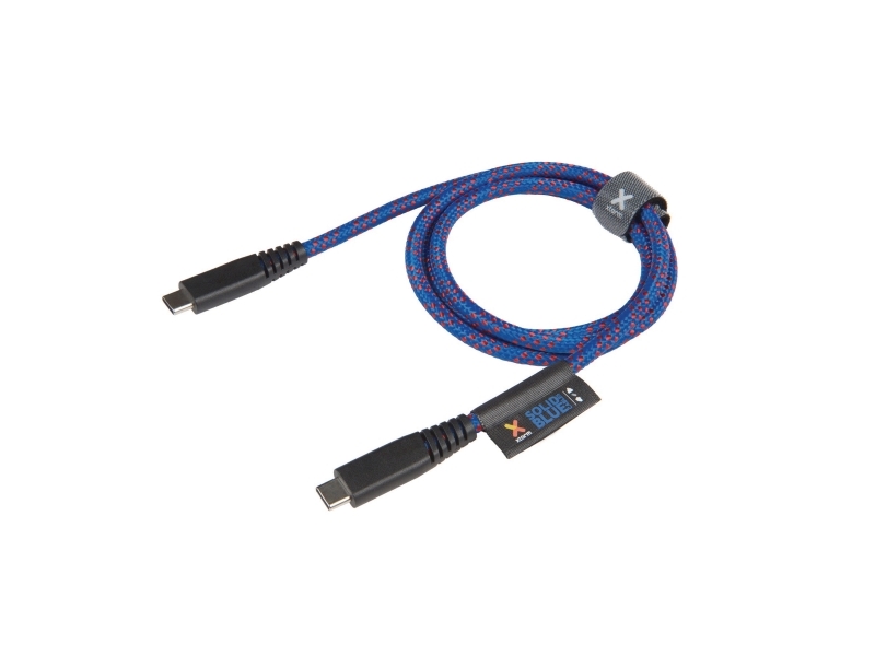 Xtorm Solid Blue, 1 M, Usb C, Usb C, Usb 3.2 Gen 1 (3.1 Gen 1), 10 Gbit/Sek., Blå