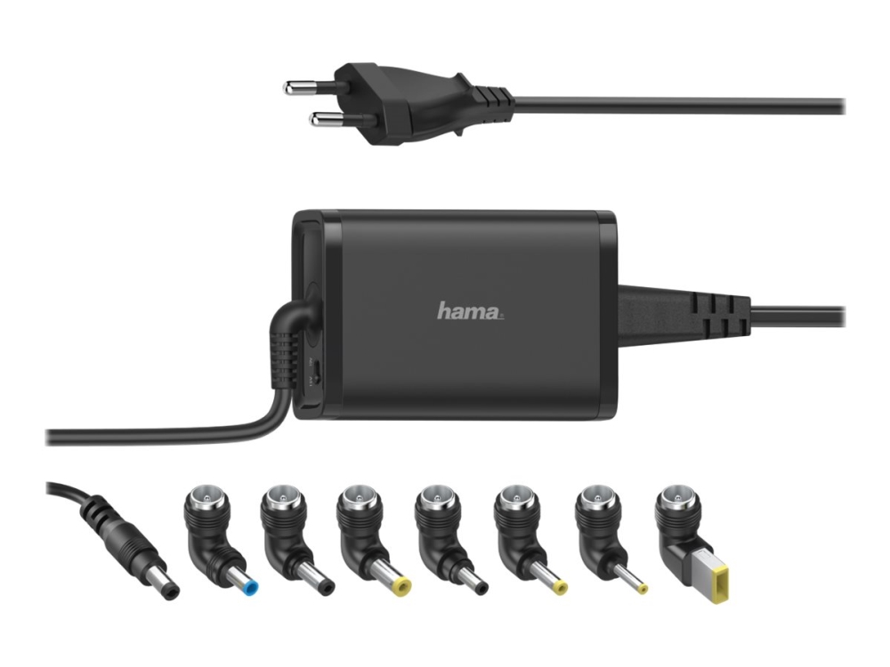 Hama Universal Power Supply Unit - Stromversorgungsadapter - Ac 100-240 V - 65 Watt - Schwarz