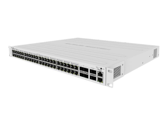 Mikrotik Crs354-48P-4S+2Q+Rm, Managed, L3, Gigabit Ethernet (10/100/1000), Power Over Ethernet (Poe), Rack-Einbau, 1U