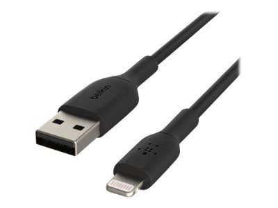 Belkin Caa001bt2mbk, 2 M, Lightning, Usb A, Männlich, Männlich, Schwarz