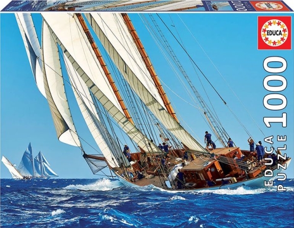 Puzzle 1000 Brikker Sejlba°D