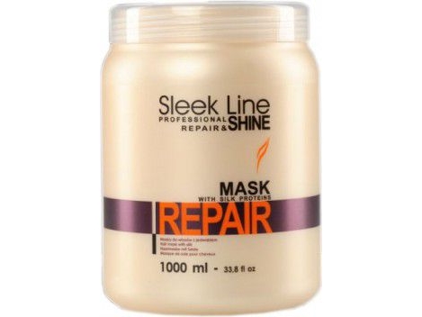 Stapiz Repair Hair Mask With Silk Protein Sleek Line Repair And Shine 1000Ml