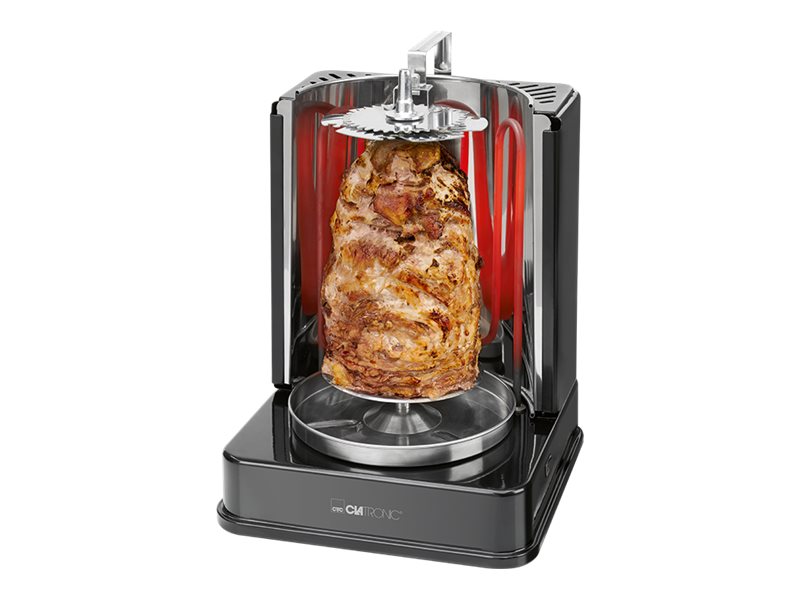Clatronic Dvg 3686 - Vertikalt Rotisserie (Roterende Grillspyd) - 1.4 Kw