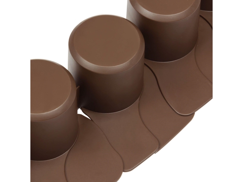 Prosperplast Ipal7, Havekantbånd, Plast, Brun, 60 Mm, 4,05 M, Kasse