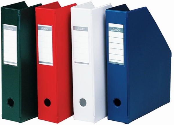 Bantex Bindex A4 Hvid 4010 Dokumentkasse - 4010-07