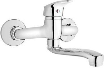Invena Ava New væghængt badekararmatur i krom (BC-06-001-B)