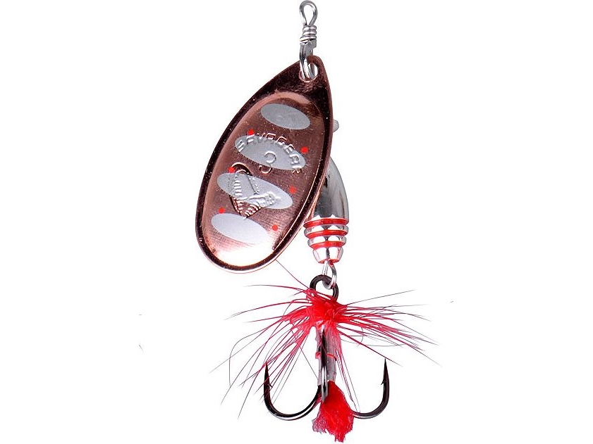 SG Rotex Spinner #2a 4g 08-Cobber Silver | Utomhus - Fiskeredskap - Drag | GameStuff