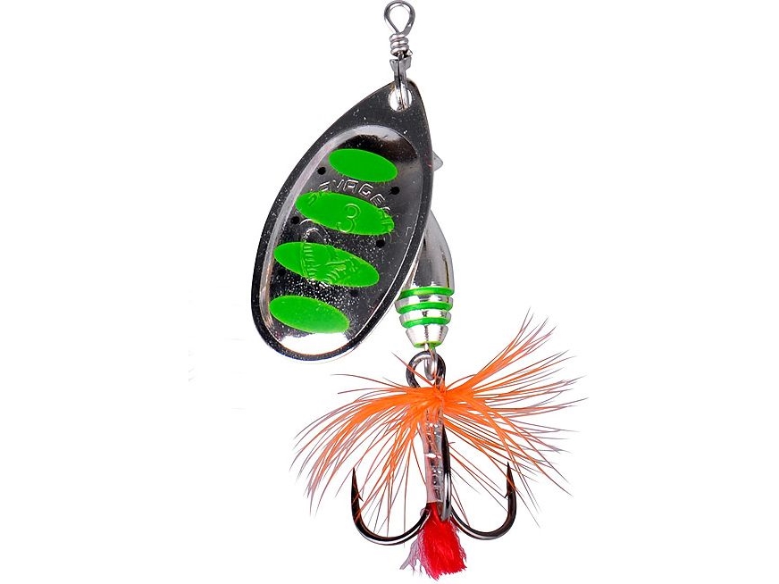 SG Rotex Spinner #2a 4g 10-Green Highlander | Utomhus - Fiskeredskap - Drag | GameStuff