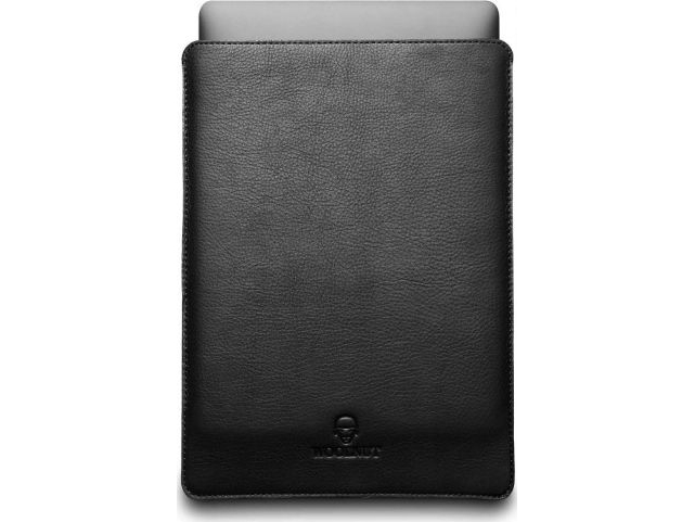 Wollnuss Nussbaum Walnuss Lederhülle 13 "Schwarz