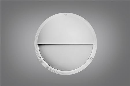 Ocus Halvskærm12W LED 6W-12W, 3000-3500-4000K, RAL9003