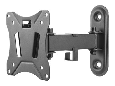Deltaco Arm-0250 - Beslag - Fuld Bevægelse - For Lcd Tv - Sort - Skærmstørrelse: 13"-27" - Vægmonterbar