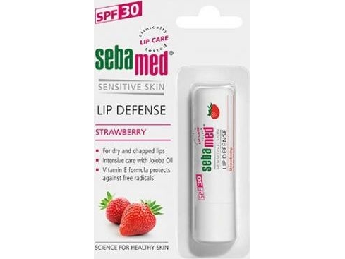 Sebamed Lip Defense Strawberry Stick 4.8G Spf 30