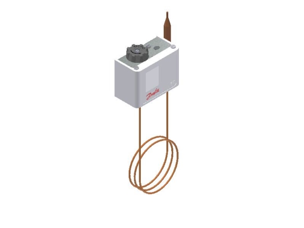 Danfoss KP78 termostat, 30-90°C, Auto, 2m