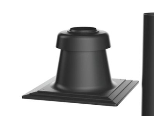 Neues Modell März 20. Bosch Dn80 Schornsteinkappe - Schwarz