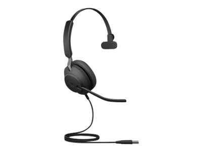Jabra Evolve2 40 Uc Mono - Headset - På Øret - Konvertibel - Kablet - Usb-A - Støjisolerende
